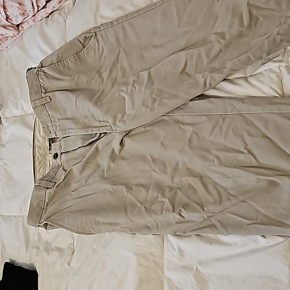Mens light gray dress pants 32x32